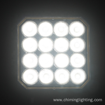 Square 4"30 W LED construction OSRAM chip work light easy operation on/off, flood agricul work light